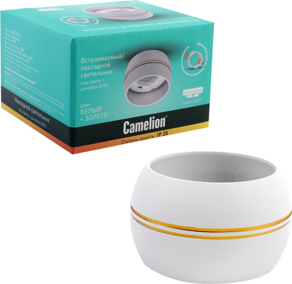 Точечный светильник Camelion LGX53-03 C01