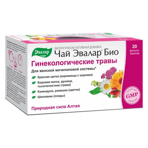 Пищевая добавка Эвалар БИО гинекологические травы