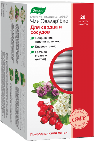 Пищевая добавка Эвалар БИО для сердца и сосудов - фото