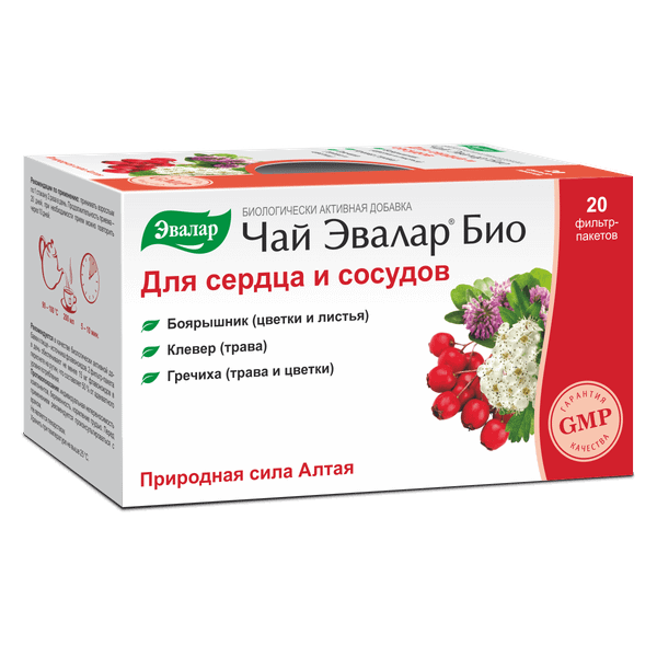 Пищевая добавка Эвалар БИО для сердца и сосудов