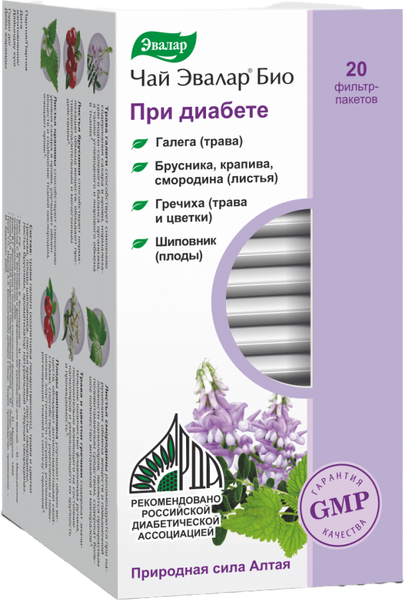 Пищевая добавка Эвалар БИО при диабете - фото