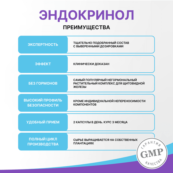 Пищевая добавка Эвалар Эндокринол