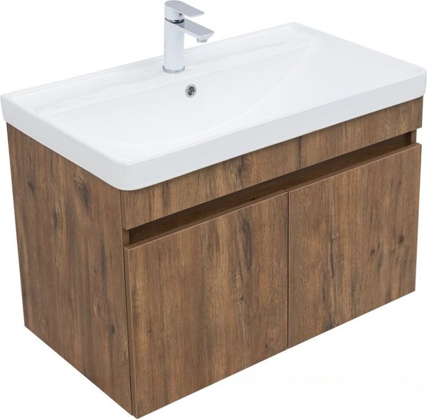 Тумба под умывальник Aquanet Оптима 80 / 344797 - фото