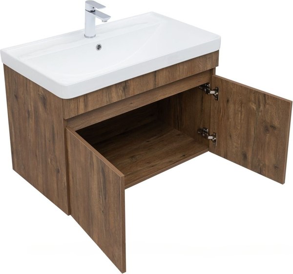 Тумба под умывальник Aquanet Оптима 80 / 344797