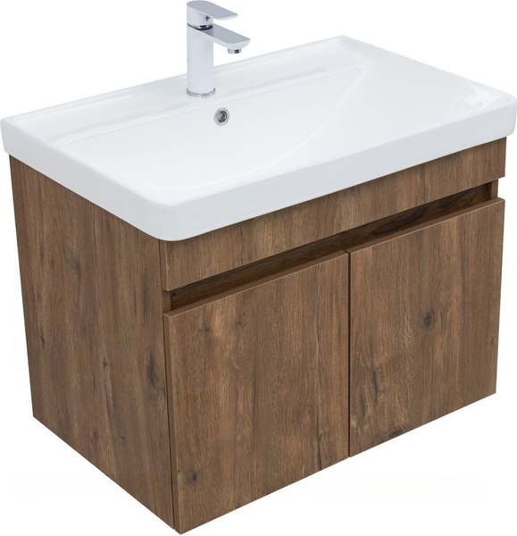 Тумба под умывальник Aquanet Оптима 70 / 344796 - фото