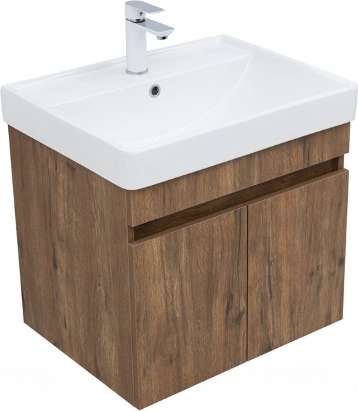 Тумба под умывальник Aquanet Оптима 60 / 344795 - фото