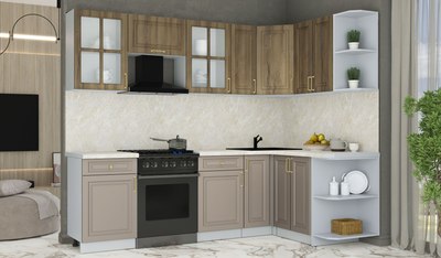 Кухонный гарнитур Интерлиния Мила Шато 1.5x2.5 PR