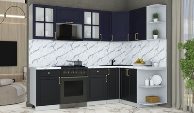 Кухонный гарнитур Интерлиния Мила Шато 1.5x2.5 PR