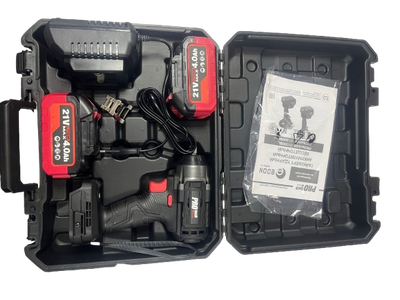 Аккумуляторный гайковерт Edon Protech AW-21/600BL / 28299