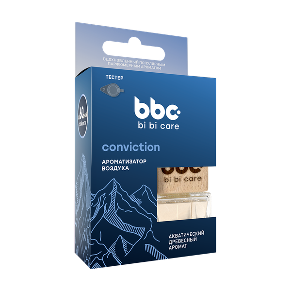 Ароматизатор автомобильный BiBiCare Conviction 4426