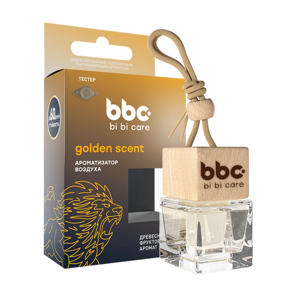 Ароматизатор автомобильный BiBiCare Golden Scent 4424 - фото