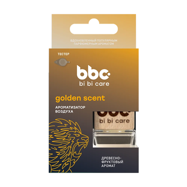 Ароматизатор автомобильный BiBiCare Golden Scent 4424
