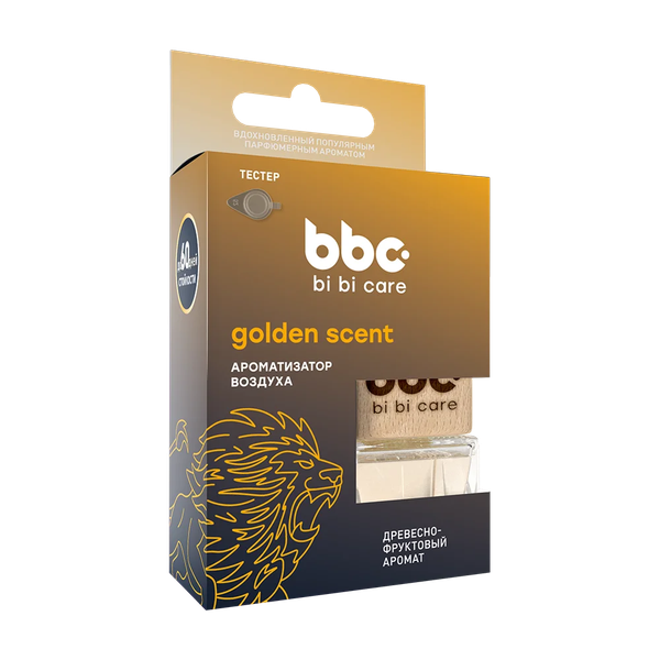 Ароматизатор автомобильный BiBiCare Golden Scent 4424