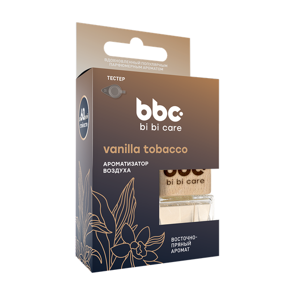 Ароматизатор автомобильный BiBiCare Vanilla Tobacco 4429