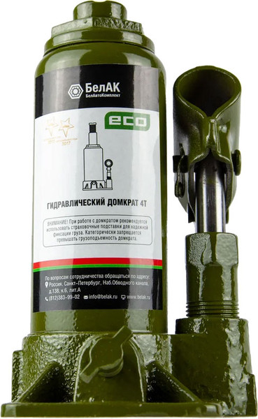 Бутылочный домкрат БелАК Eco 4т / БАК.70013