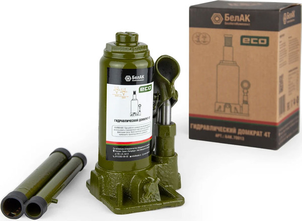 Бутылочный домкрат БелАК Eco 4т / БАК.70013