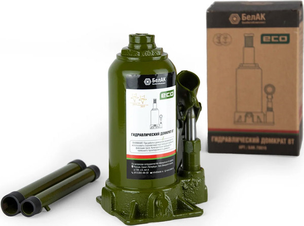 Бутылочный домкрат БелАК Eco 8т / БАК.70016 