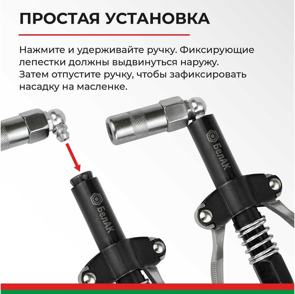 Наконечник для шприца автомобильного БелАК БАК.90955