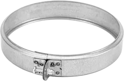 Хомут для дымохода UMKPRO ф220 AISI 439/0.5мм h=40мм - фото