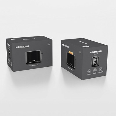 Тостер Redmond T905 (черный)