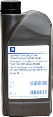 Трансмиссионное масло GM Opel Dexron 6 / 19391527 - фото