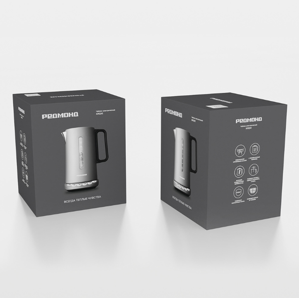 Электрочайник Redmond KM241 (серый)