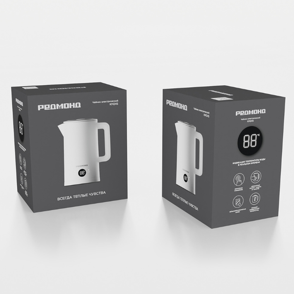 Электрочайник Redmond KM245 (белый)