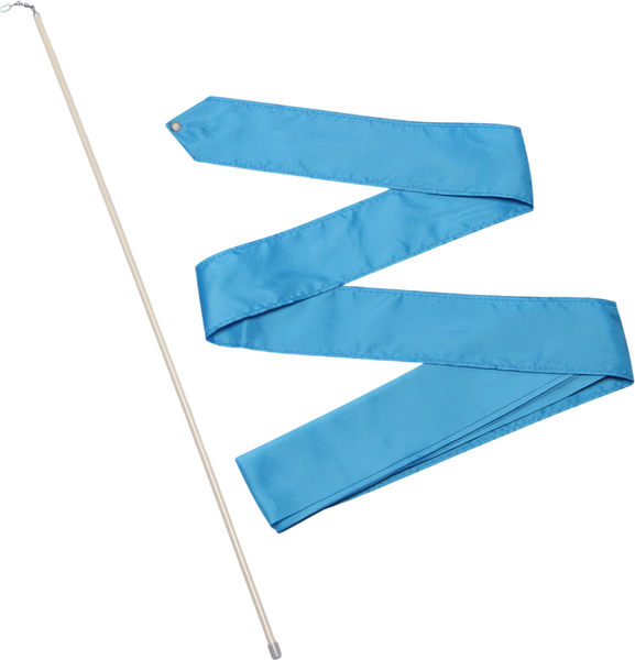 Лента для художественной гимнастики с палочкой No Brand СЕ6-LBL - фото