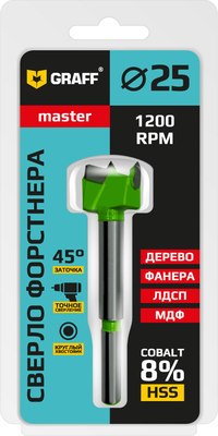 Сверло GRAFF 25мм / 20925