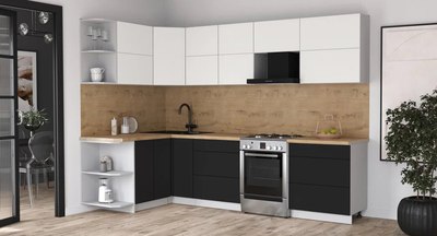 Кухонный гарнитур Интерлиния Мила Матте 1.5x2.9 Б