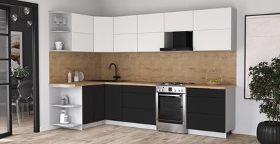 Кухонный гарнитур Интерлиния Мила Матте 1.5x3.1 Б