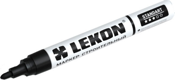 Маркер строительный LEKON 4мм / 011804 - фото