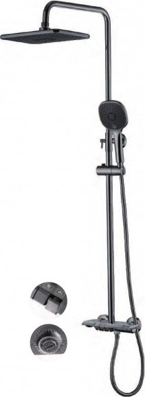 Душевая система со смесителем Ledeme L2418D
