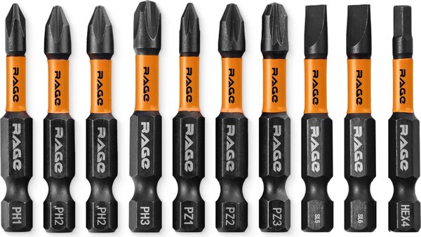 Набор бит Vira S2 PH PZ SL HEXx50мм / 554194 - фото