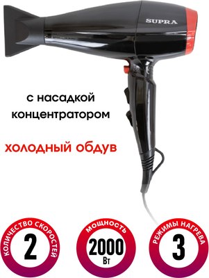 Фен Supra PHS-2017M
