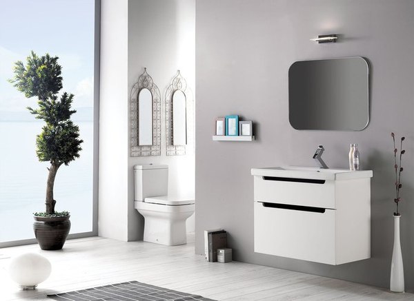 Умывальник CeraStyle Elite 90 / VB032N82U00