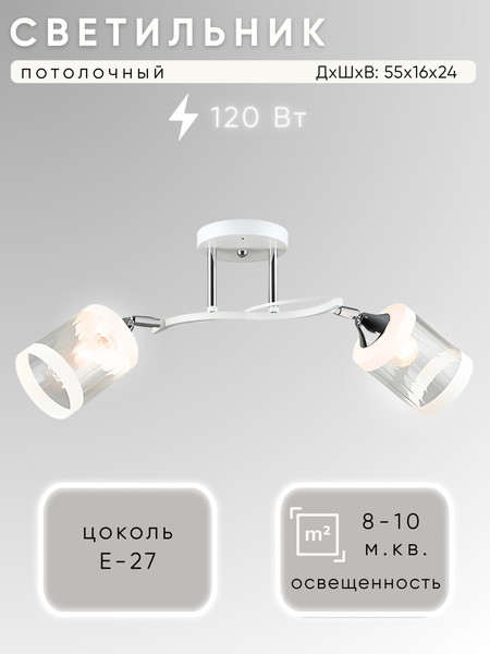 Спот Aitin-Pro НПБ 02-2x60-101 / N6211/2 - фото