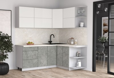 Кухонный гарнитур Интерлиния Мила Матте 1.5x2.0 А PR