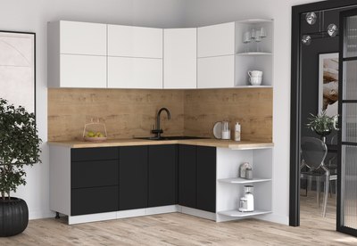 Кухонный гарнитур Интерлиния Мила Матте 1.5x2.0 А PR