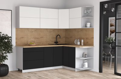 Кухонный гарнитур Интерлиния Мила Матте 1.5x2.2 А PR