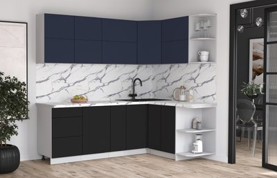 Кухонный гарнитур Интерлиния Мила Матте 1.5x2.3 А PR