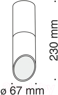 Потолочный светильник Maytoni Lipari C025CL-01W