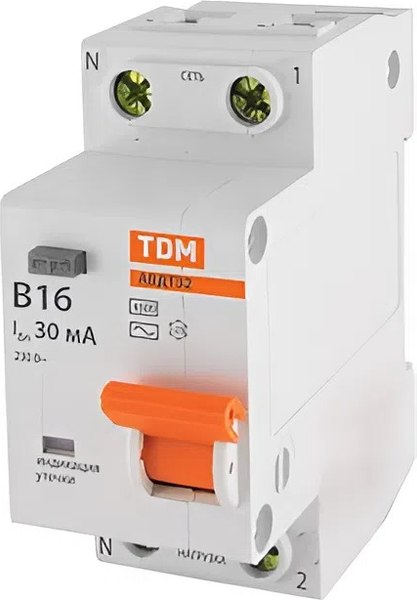 Дифференциальный автомат TDM SQ0202-0520 - фото