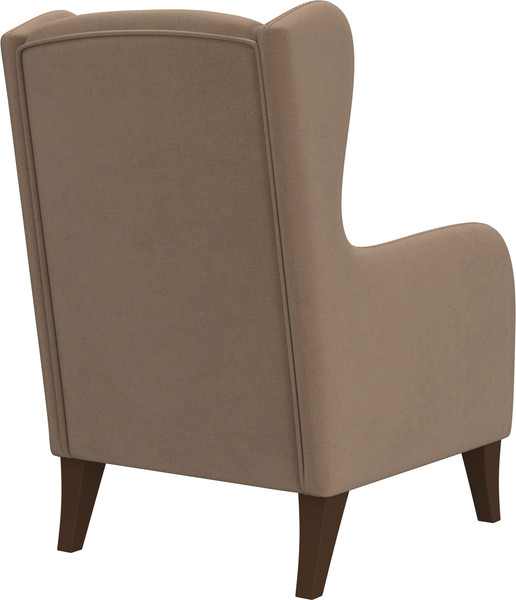 Кресло мягкое Олмеко ЕвроМагнат М (велюр, тенерифе корица)