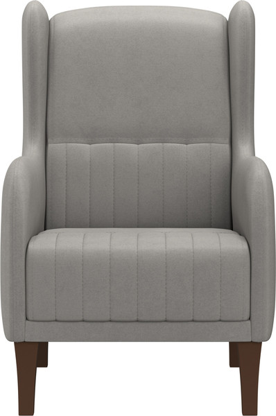 Кресло мягкое Олмеко ЕвроМагнат М (велюр, тенерифе стоун)