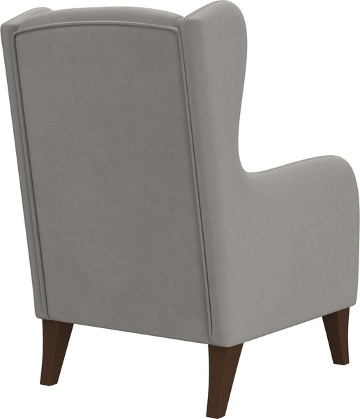 Кресло мягкое Олмеко ЕвроМагнат М (велюр, тенерифе стоун)