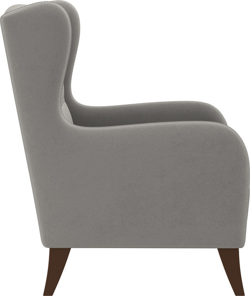 Кресло мягкое Олмеко ЕвроМагнат М (велюр, тенерифе стоун)