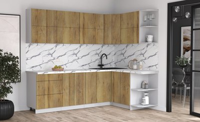 Кухонный гарнитур Интерлиния Мила Матте 1.5x2.5 А PR