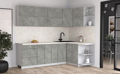 Кухонный гарнитур Интерлиния Мила Матте 1.5x2.5 А PR