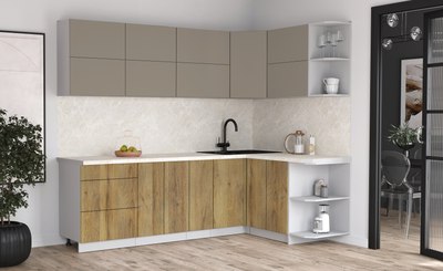 Кухонный гарнитур Интерлиния Мила Матте 1.5x2.5 А PR